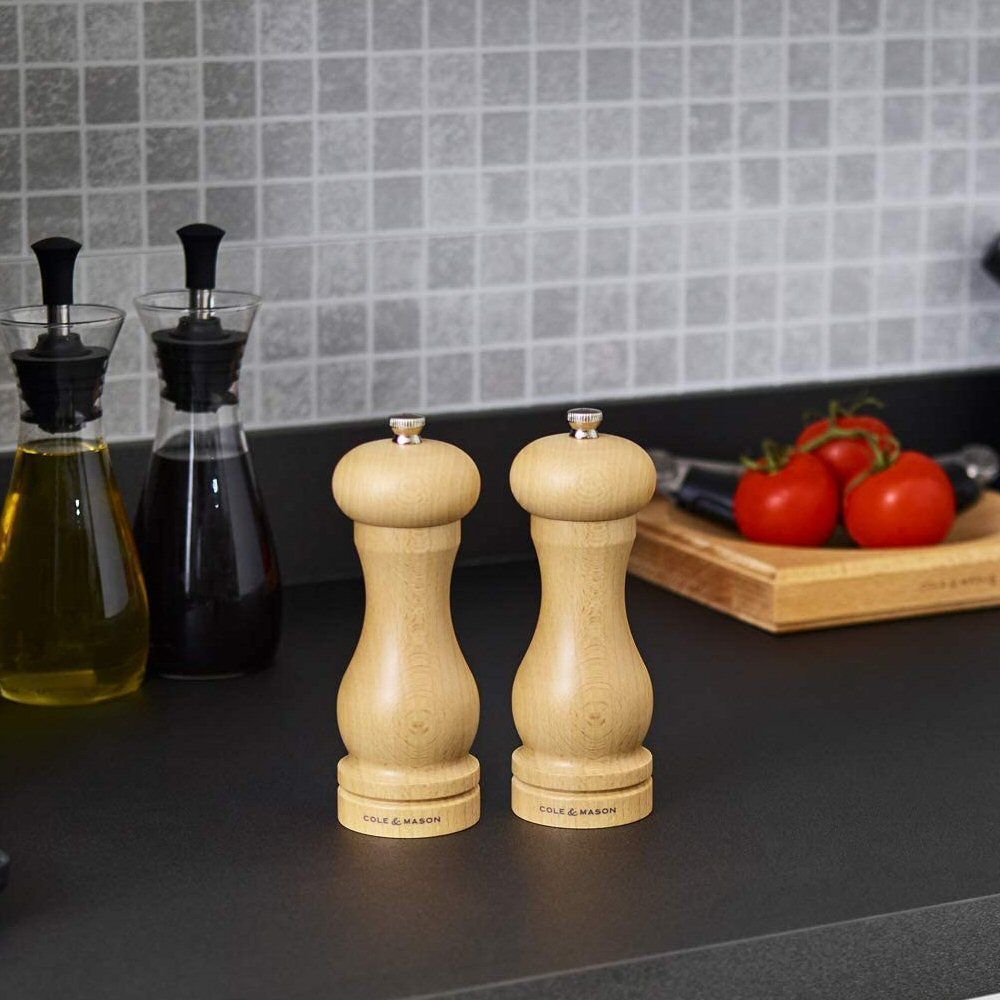 Cole & Mason 165mm Precision Capstan Pepper Mill - Old Railway Line Garden Centre