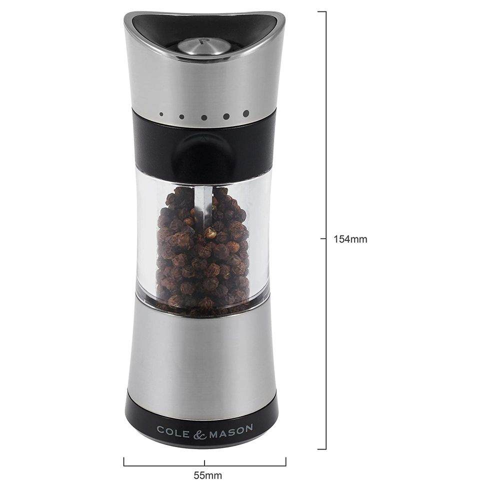 Cole & Mason Horsham 154mm Salt & Pepper Mill Set - Old Railway Line Garden Centre