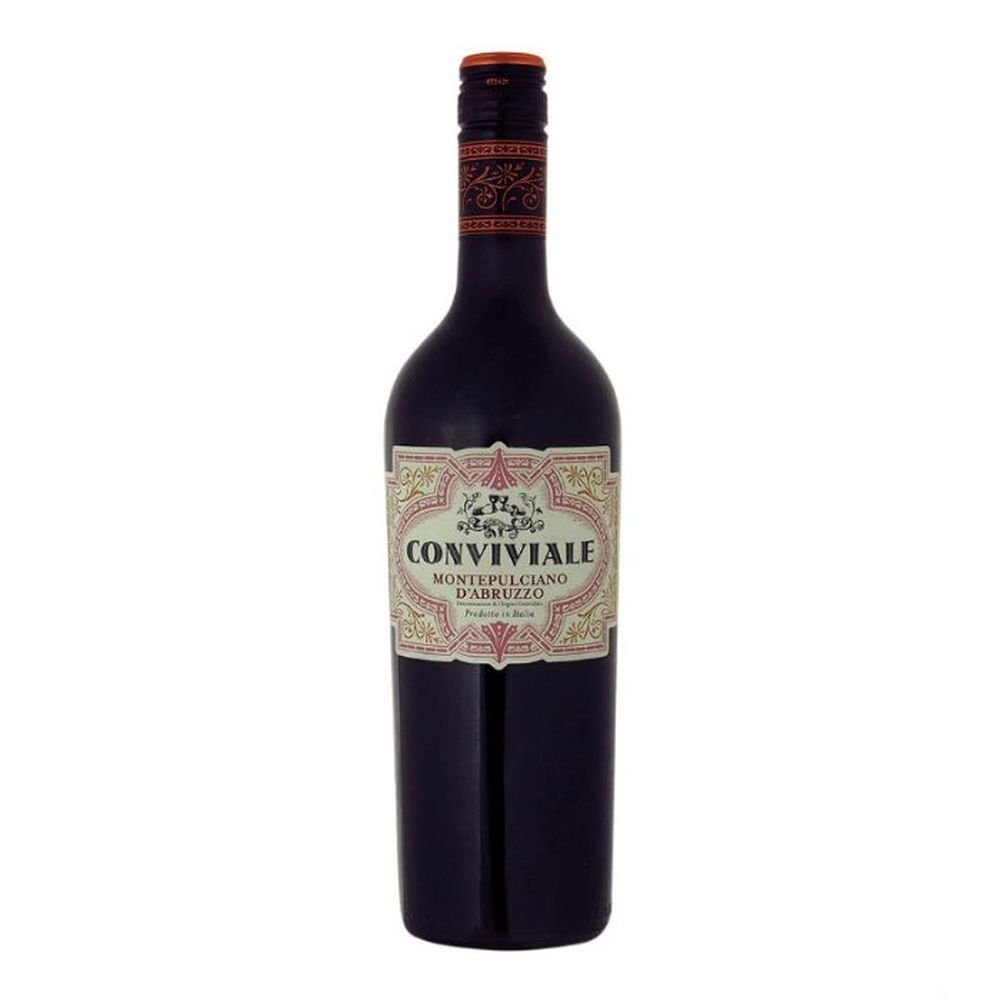 Conviviale 75cl Montepulciano D'Abruzzo Red Wine - Old Railway Line Garden Centre