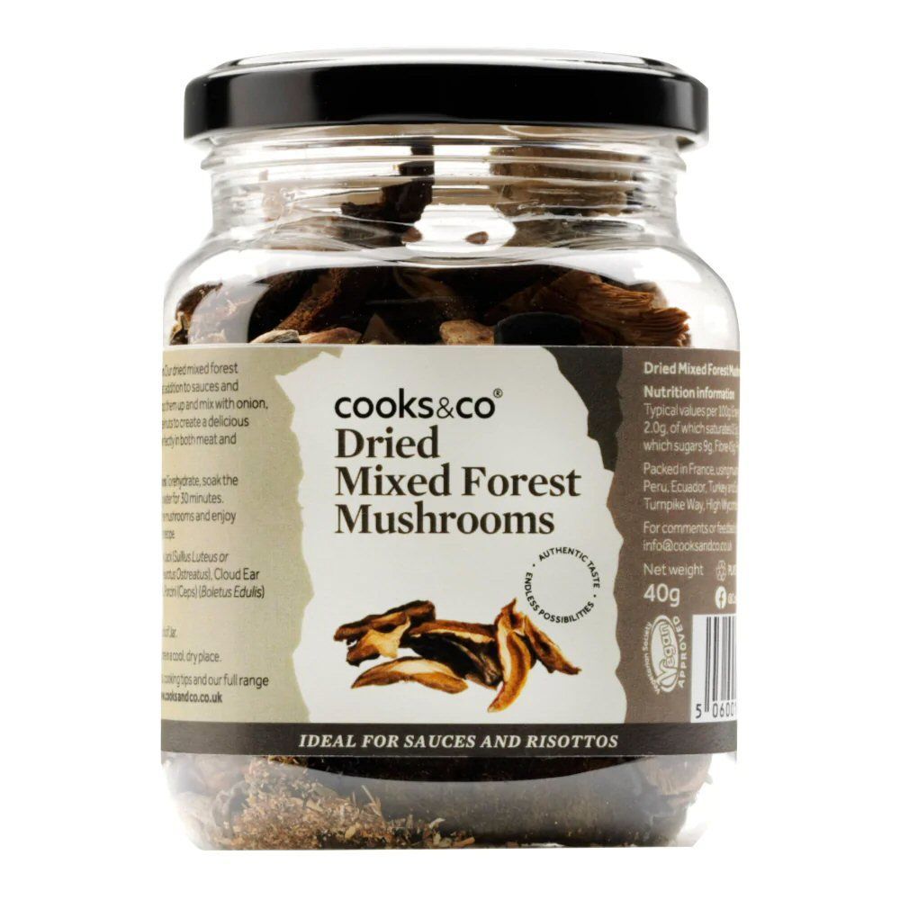 Cooks & Co. 40g Dried Porcini Mushrooms - Old Railway Line Garden Centre