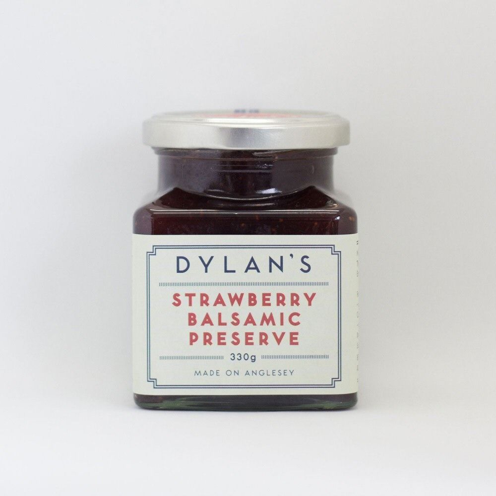 Dylan's 330g Strawberry Balsamic Jam - Old Railway Line Garden Centre