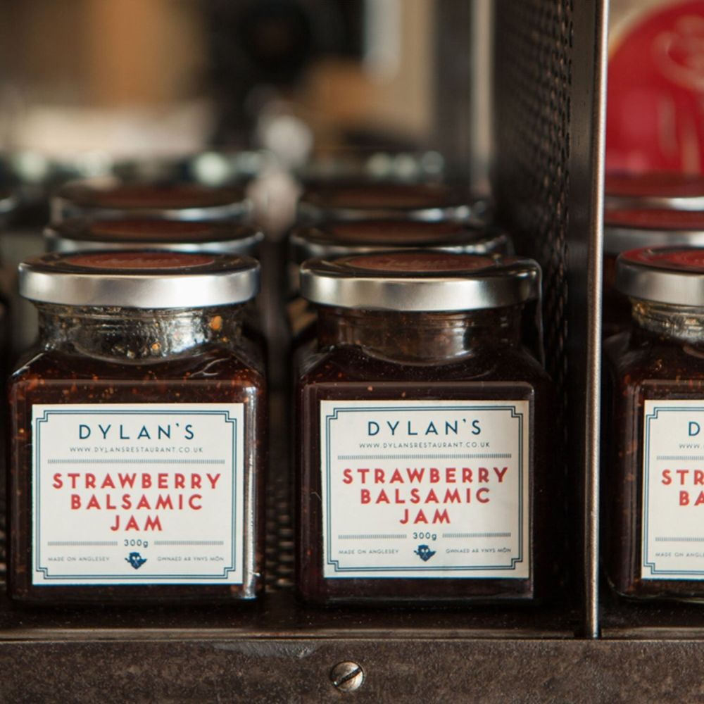 Dylan's 330g Strawberry Balsamic Jam - Old Railway Line Garden Centre