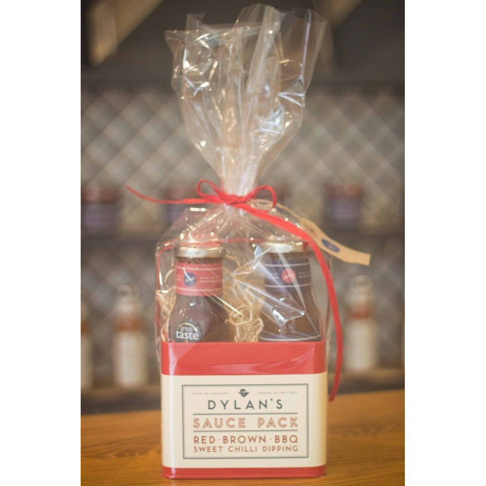Dylan's Four Sauce Gift Pack Tin - Old Railway Line Garden Centre