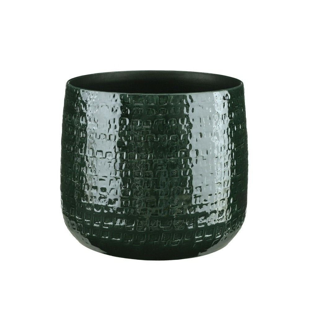 Edelman 28cm Forest Green Floyd Houseplant Pot - Old Railway Line Garden Centre