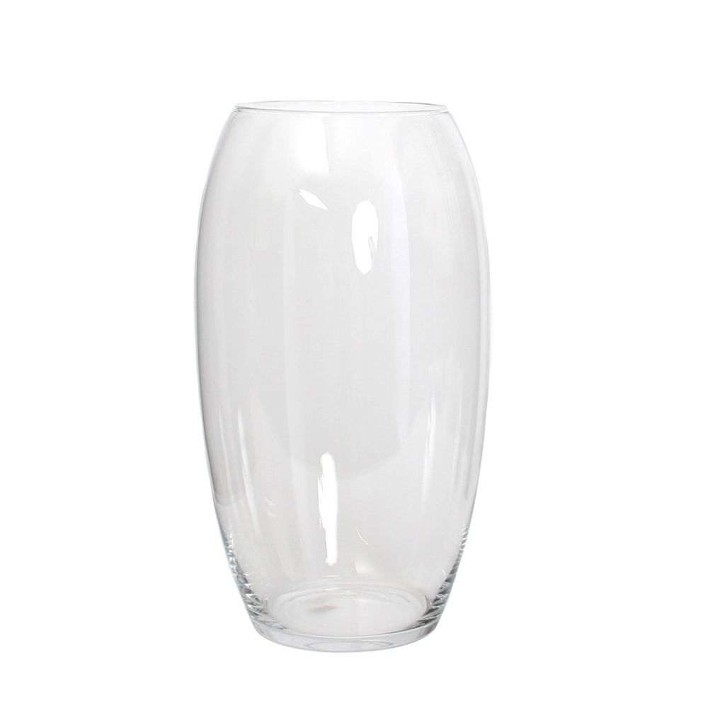 Edelman 45cm Transparent Vince Vase - Old Railway Line Garden Centre
