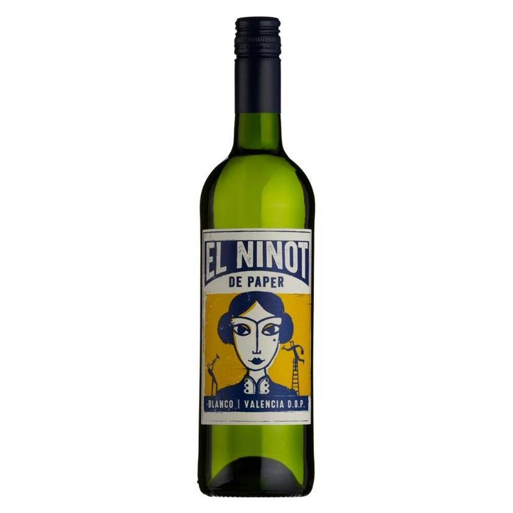 El Ninot De Paper Blanco 75cl White Wine - Old Railway Line Garden Centre