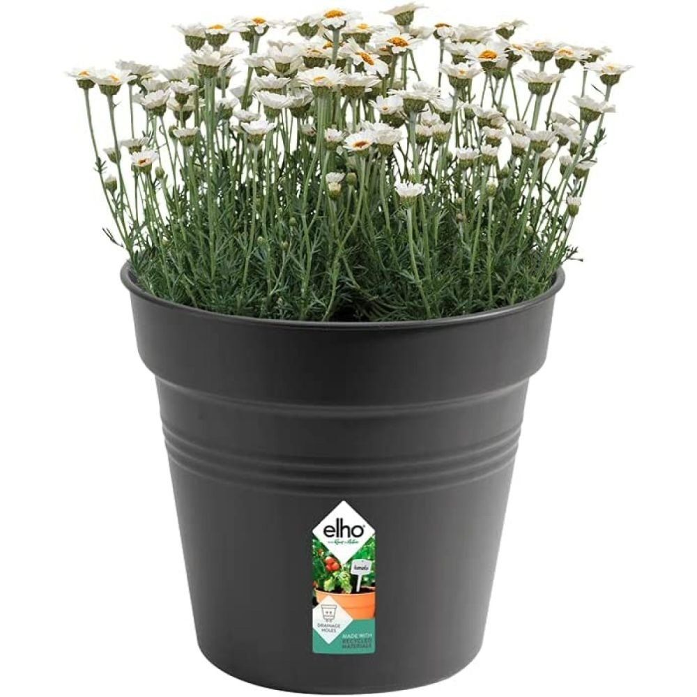 Elho 15cm Living Black Green Basics Growpot
