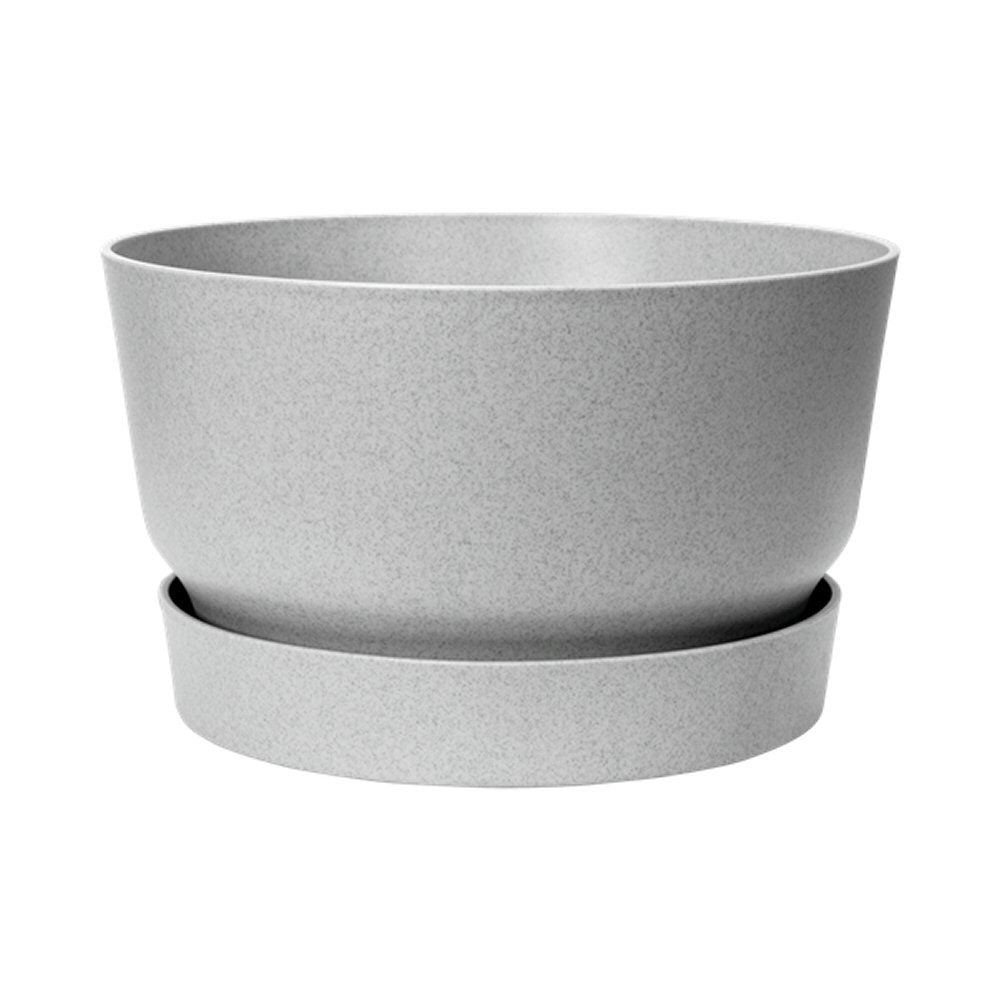 Elho 33cm Living Concrete Greenville Bowl - Old Railway Line Garden Centre