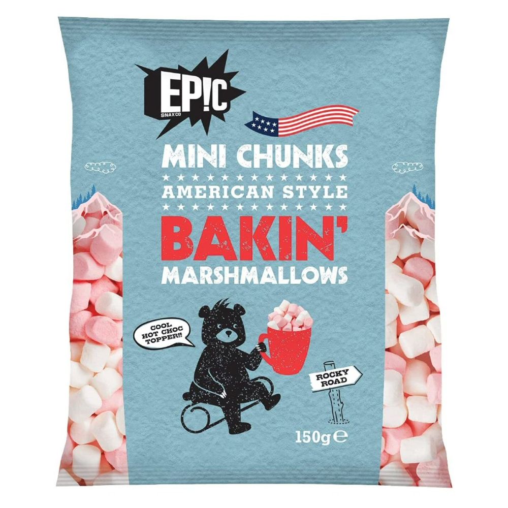 Epic 150g Mini American Style Toasting Marshmallows - Old Railway Line Garden Centre