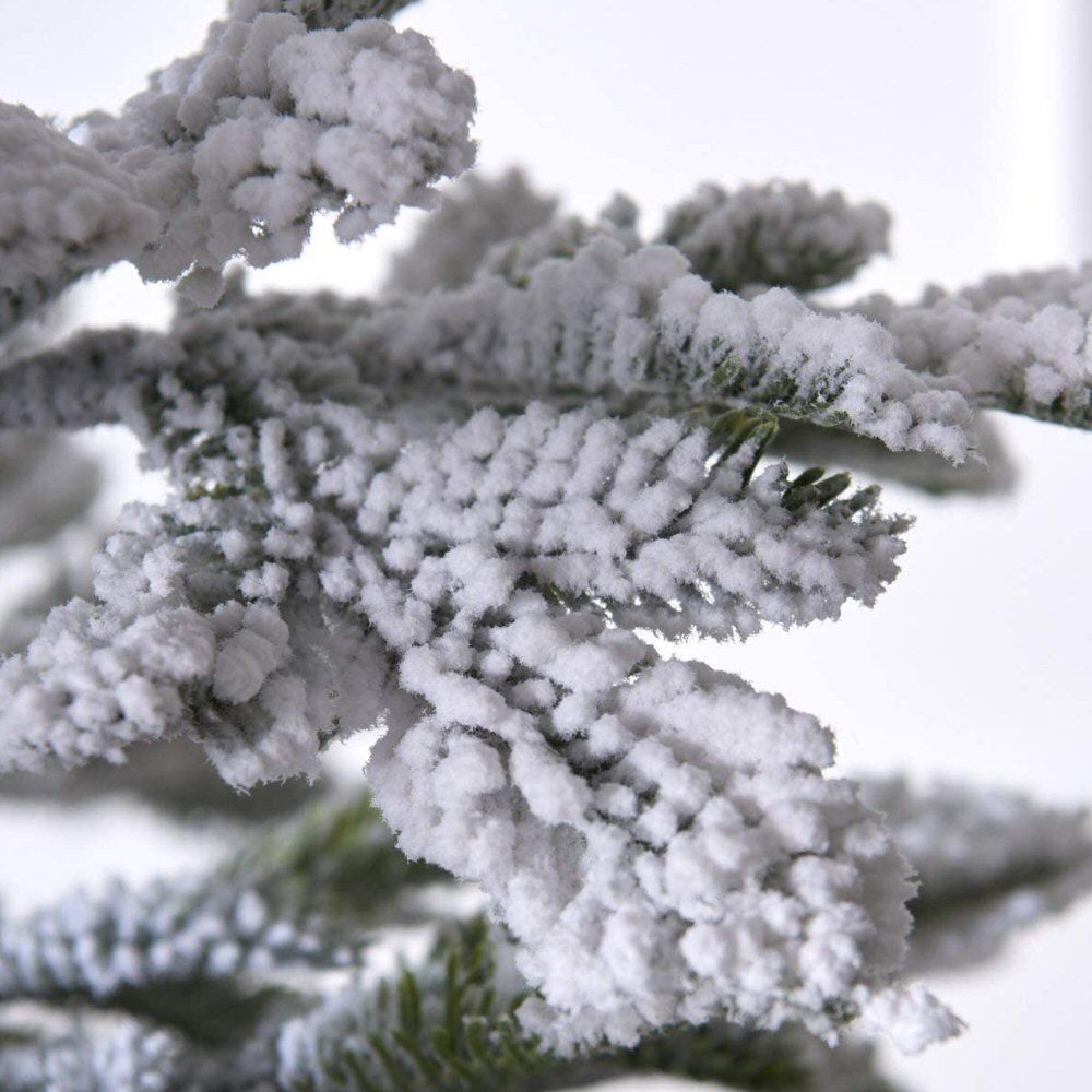 Everlands 2.4m (8ft) Snowy Alpine Fir Artificial Christmas Tree