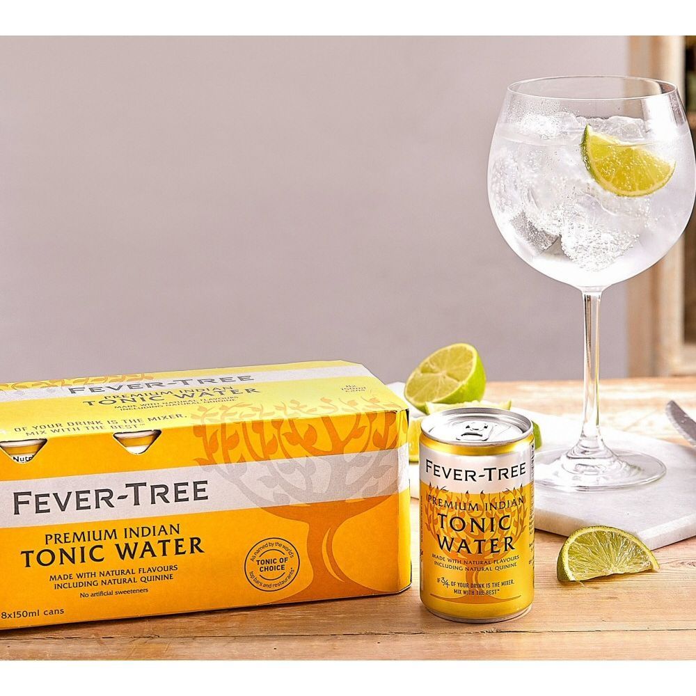 Fever - Tree 150ml Indian Tonic Water Mini Cans - Old Railway Line Garden Centre