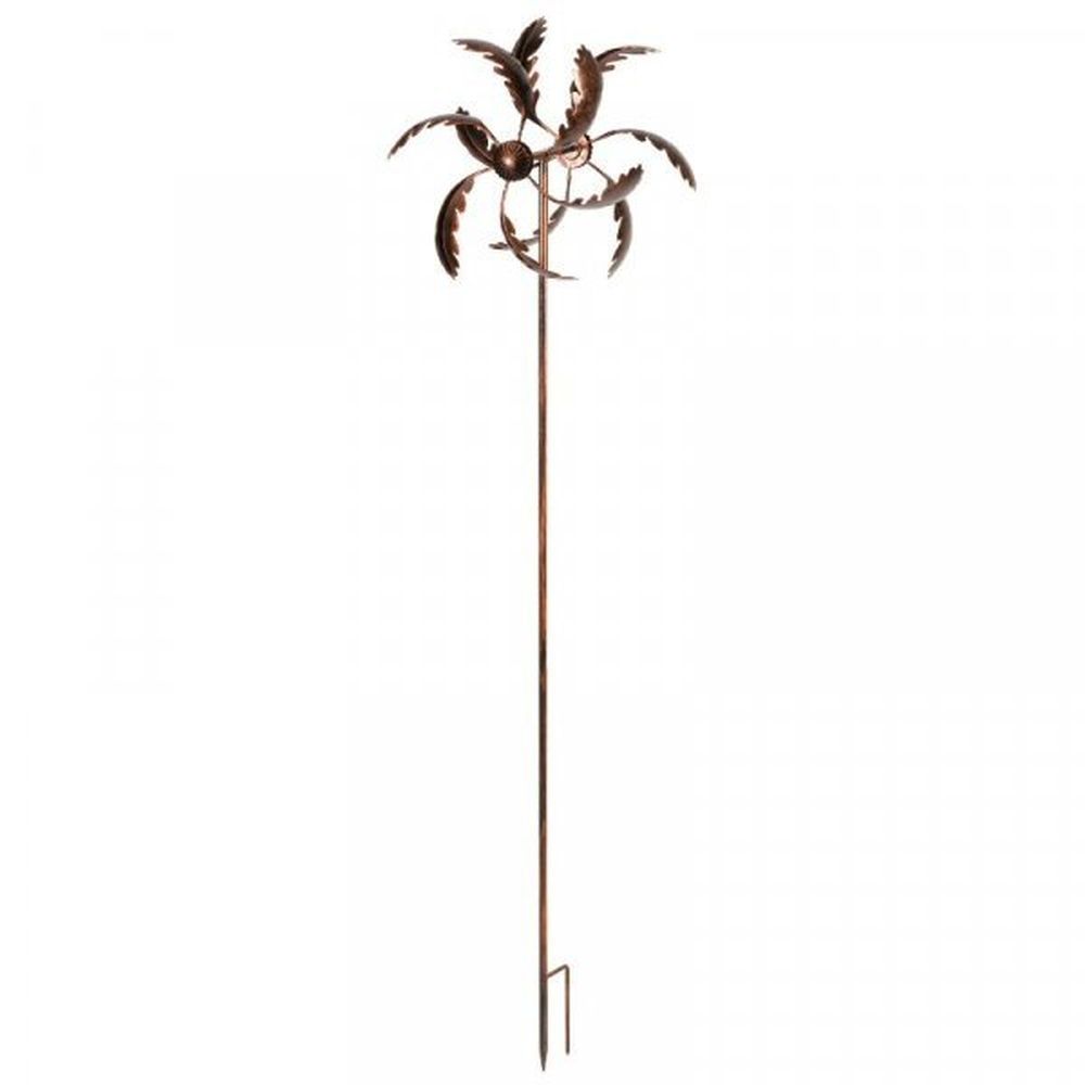 Flamboya 120cm Oak Leaf Wind Spinner - Old Railway Line Garden Centre