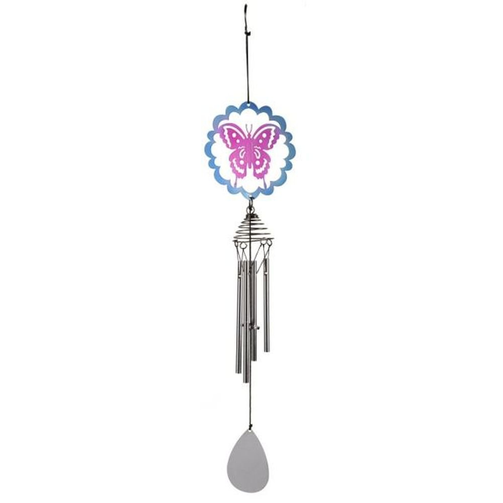 Flamboya Butterfly Wind Chime - Old Railway Line Garden Centre