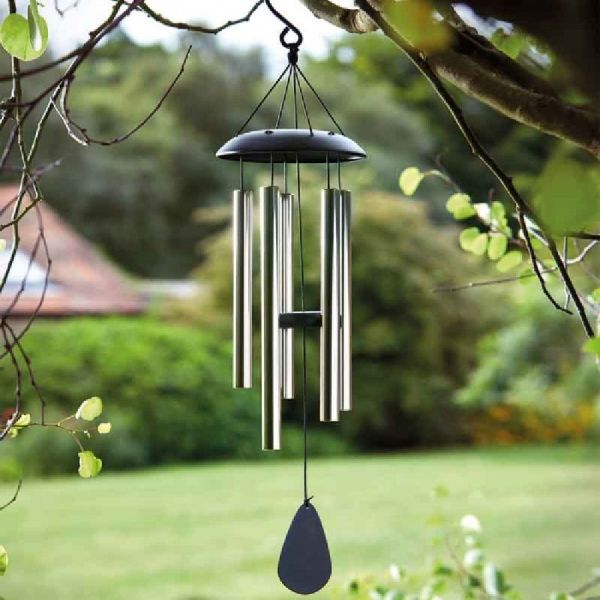 Flamboya Golden Black Wind Chime - Old Railway Line Garden Centre
