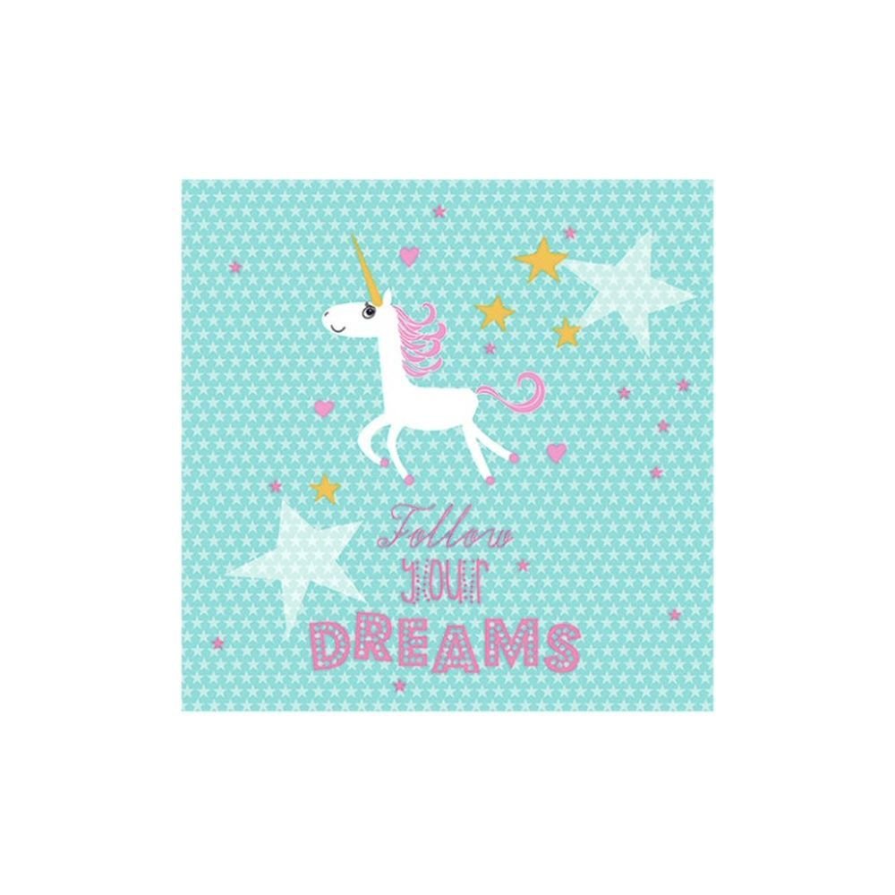 Follow Your Dreams Paper Napkins (Pack of 20) - Old Railway Line Garden Centre