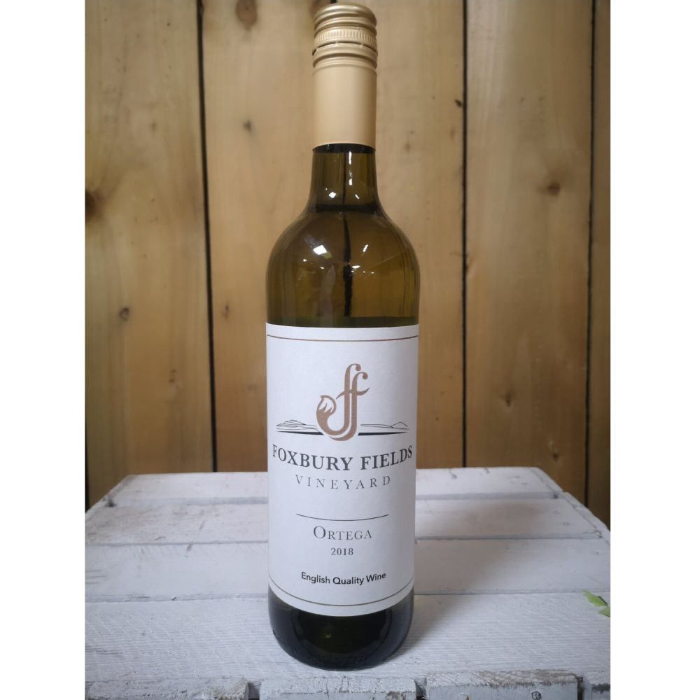 Foxbury Fields Vineyard 75cl Ortega Wine - Old Railway Line Garden Centre