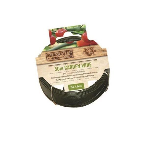 Gardman 50m General Purpose Coated Garden Wire - Old Railway Line Garden Centre