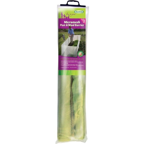 Haxnicks Micromesh Crop Pest and Wind Barrier (Pack of 2) - Old Railway Line Garden Centre