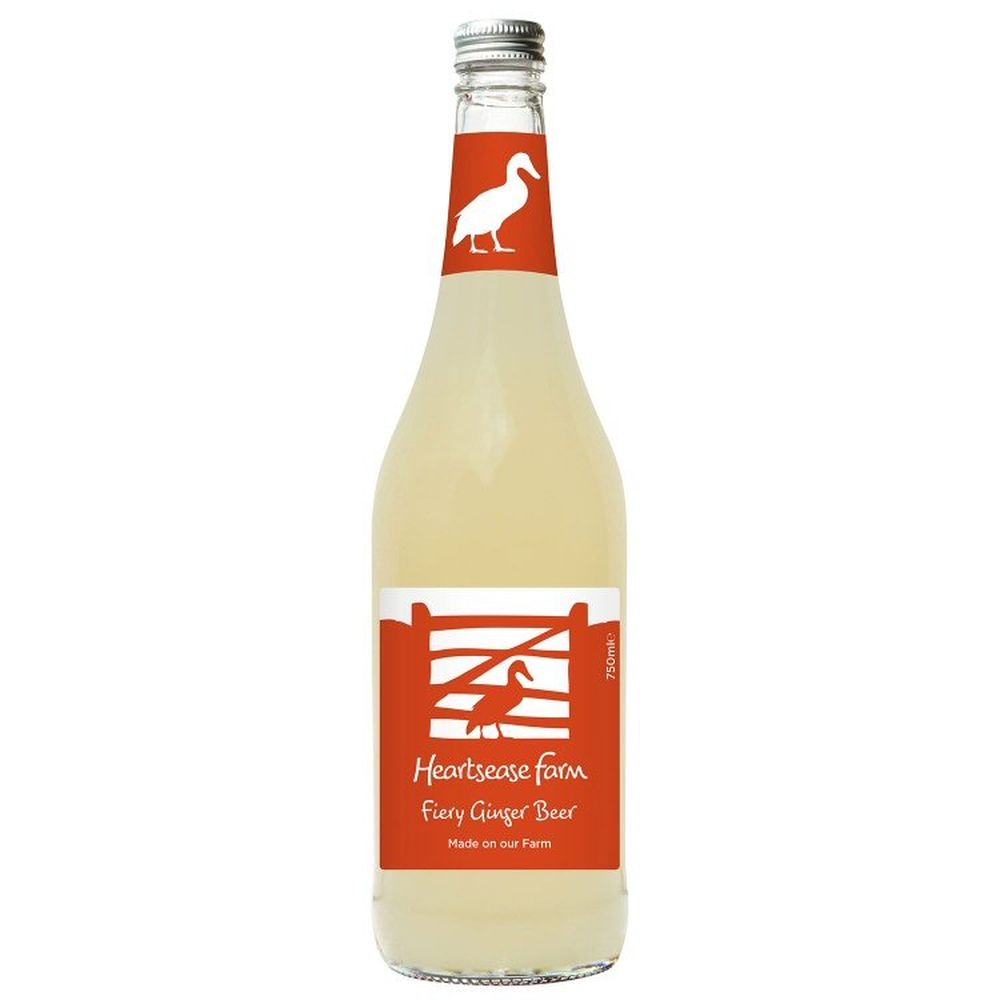 Heartsease Farm 750ml Fiery Ginger Beer - Old Railway Line Garden Centre