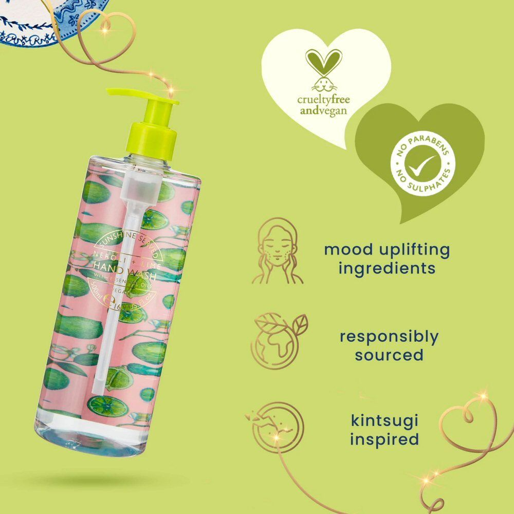 Heathcote & Ivory Sunshine Served 500ml Hand Wash - Old Railway Line Garden Centre