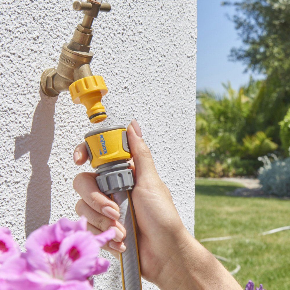 Hozelock (12.5mm & 15mm) Hose End Connector 2070 - Old Railway Line Garden Centre