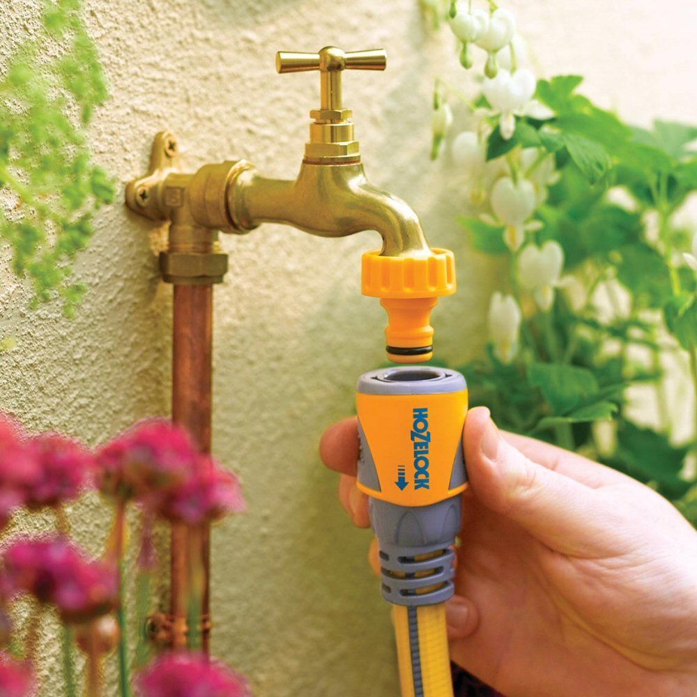Hozelock (12.5mm & 15mm) Hose End Connector Plus 2050 - Old Railway Line Garden Centre