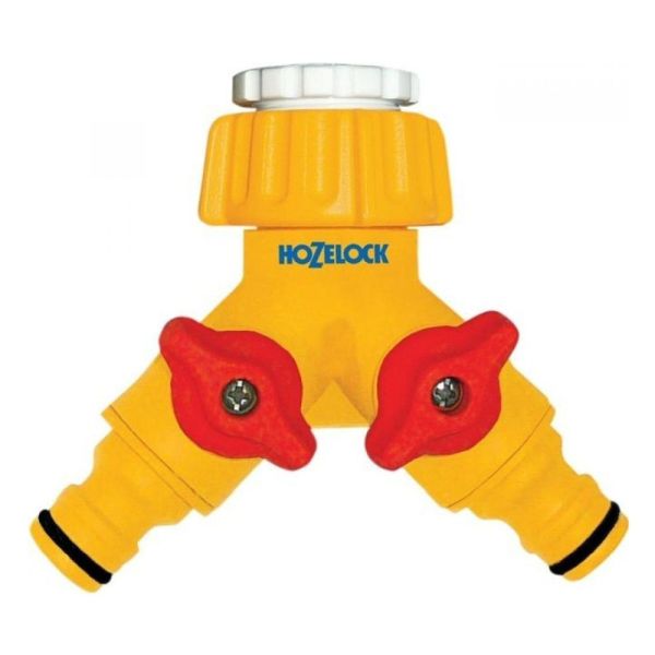 Hozelock Dual Tap Connector - Old Railway Line Garden Centre