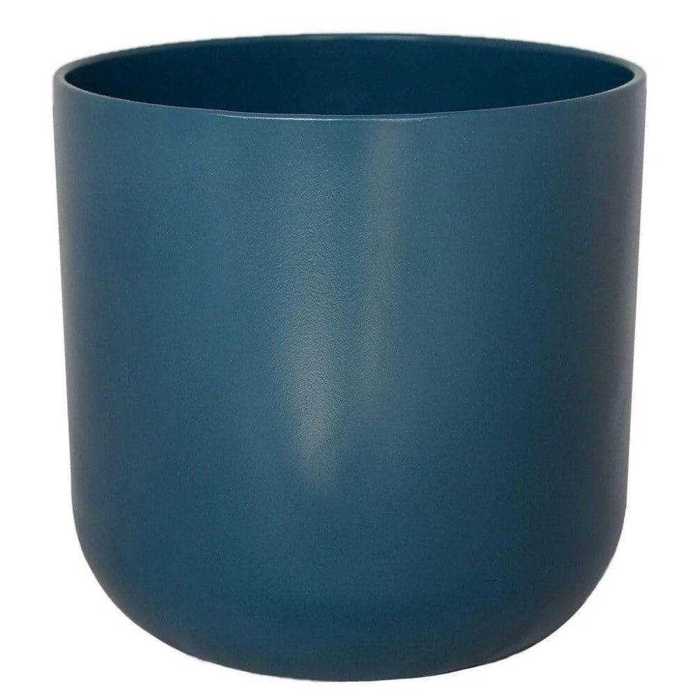 Ivyline 15cm Navy Lisbon Planter - Old Railway Line Garden Centre