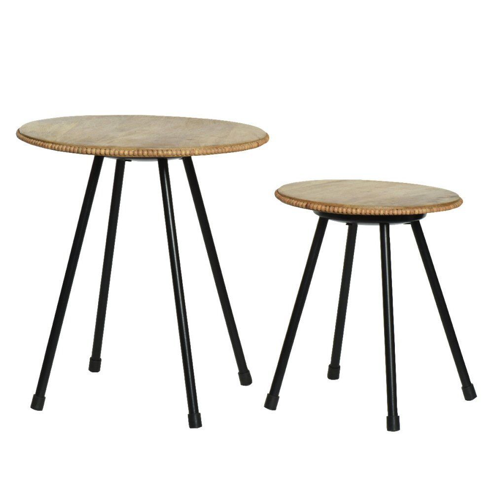 Kaemingk 45cm Mangowood Side Table - Old Railway Line Garden Centre