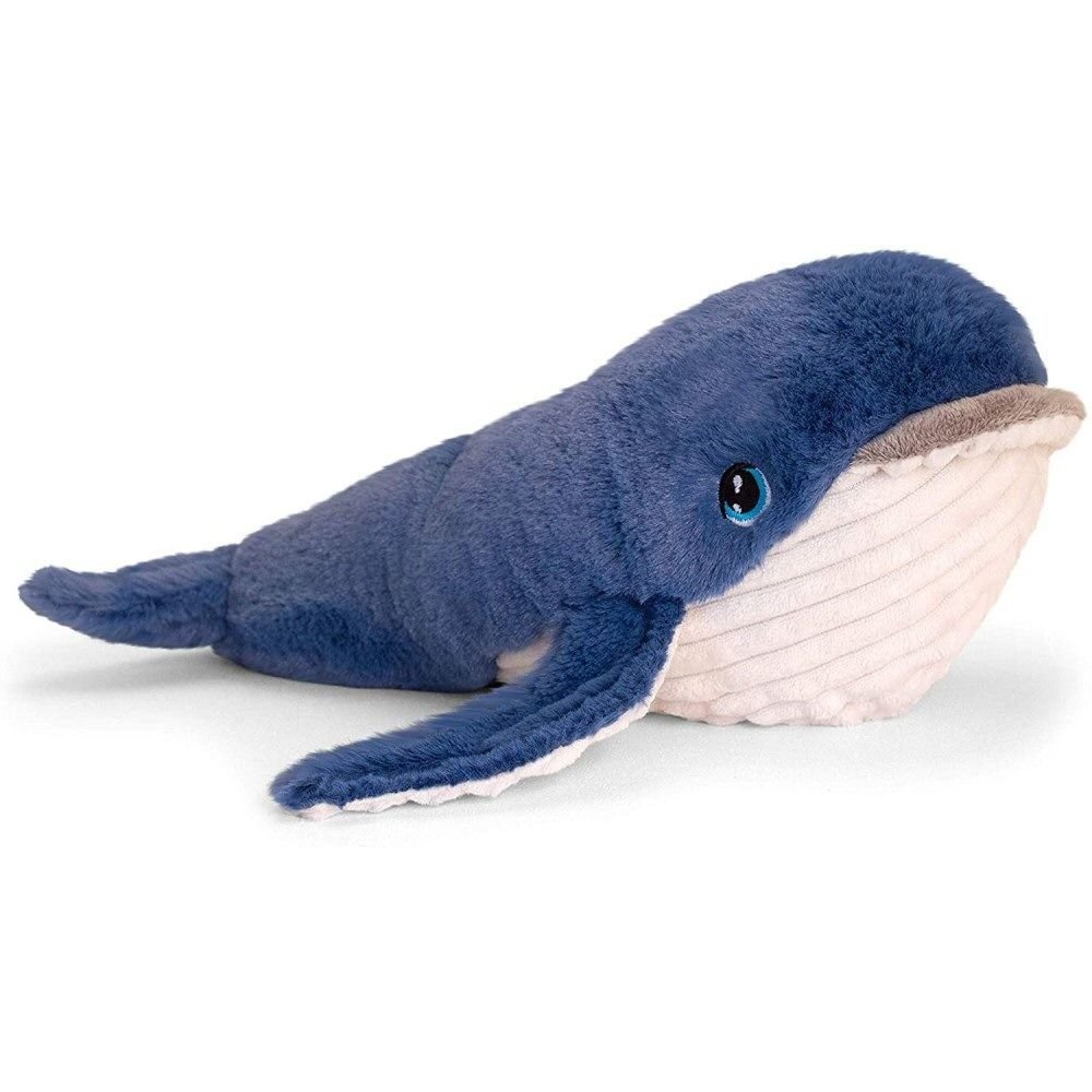 Keeleco 25cm Eco - Friendly Whale Soft Toy - Old Railway Line Garden Centre