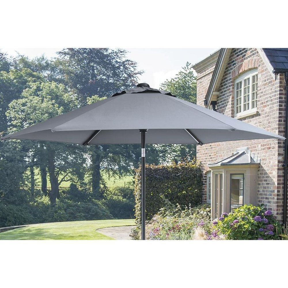 Kettler 2.5m Sage Wind - Up Tilting Parasol - Old Railway Line Garden Centre