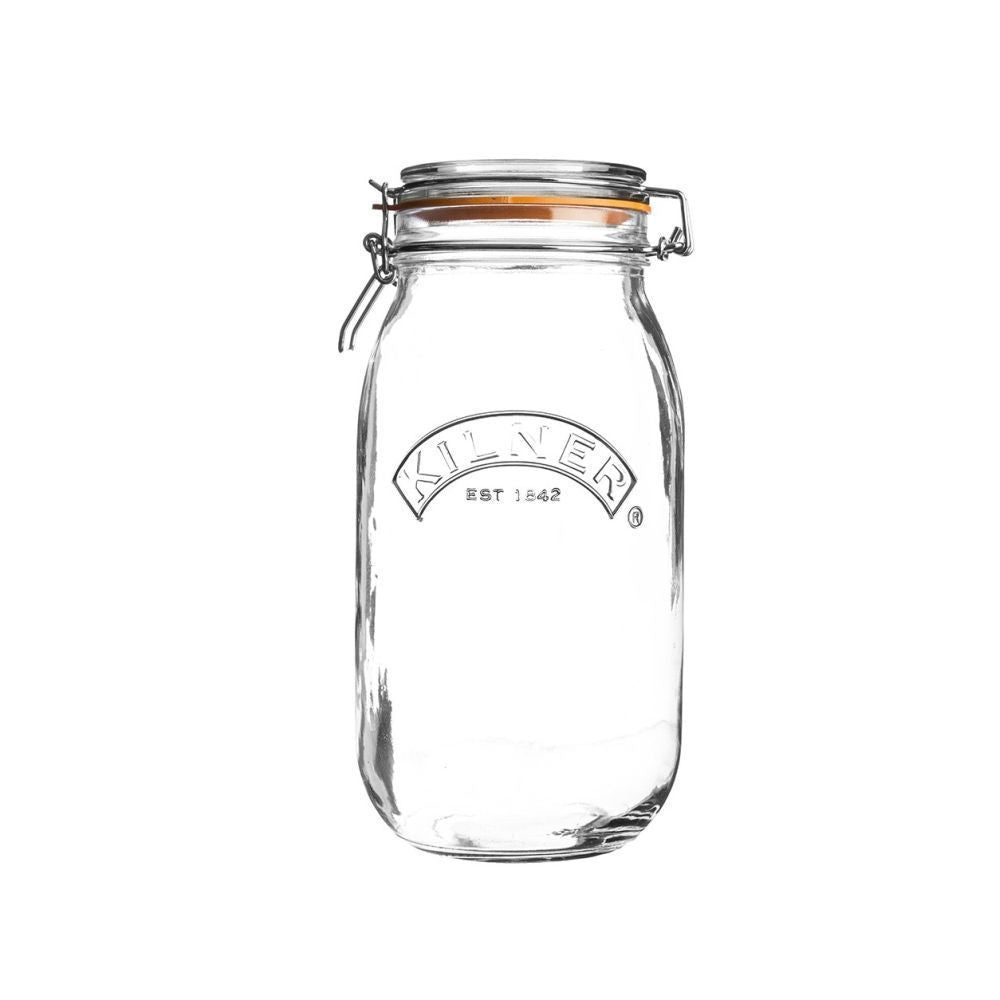 Kilner 2 Litre Clip Top Round Jar - Old Railway Line Garden Centre