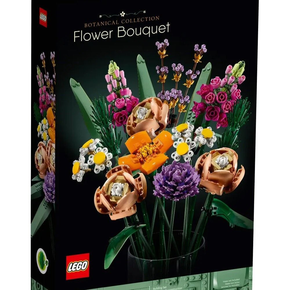 LEGO Botanical Collections Flower Bouquet - Old Railway Line Garden Centre