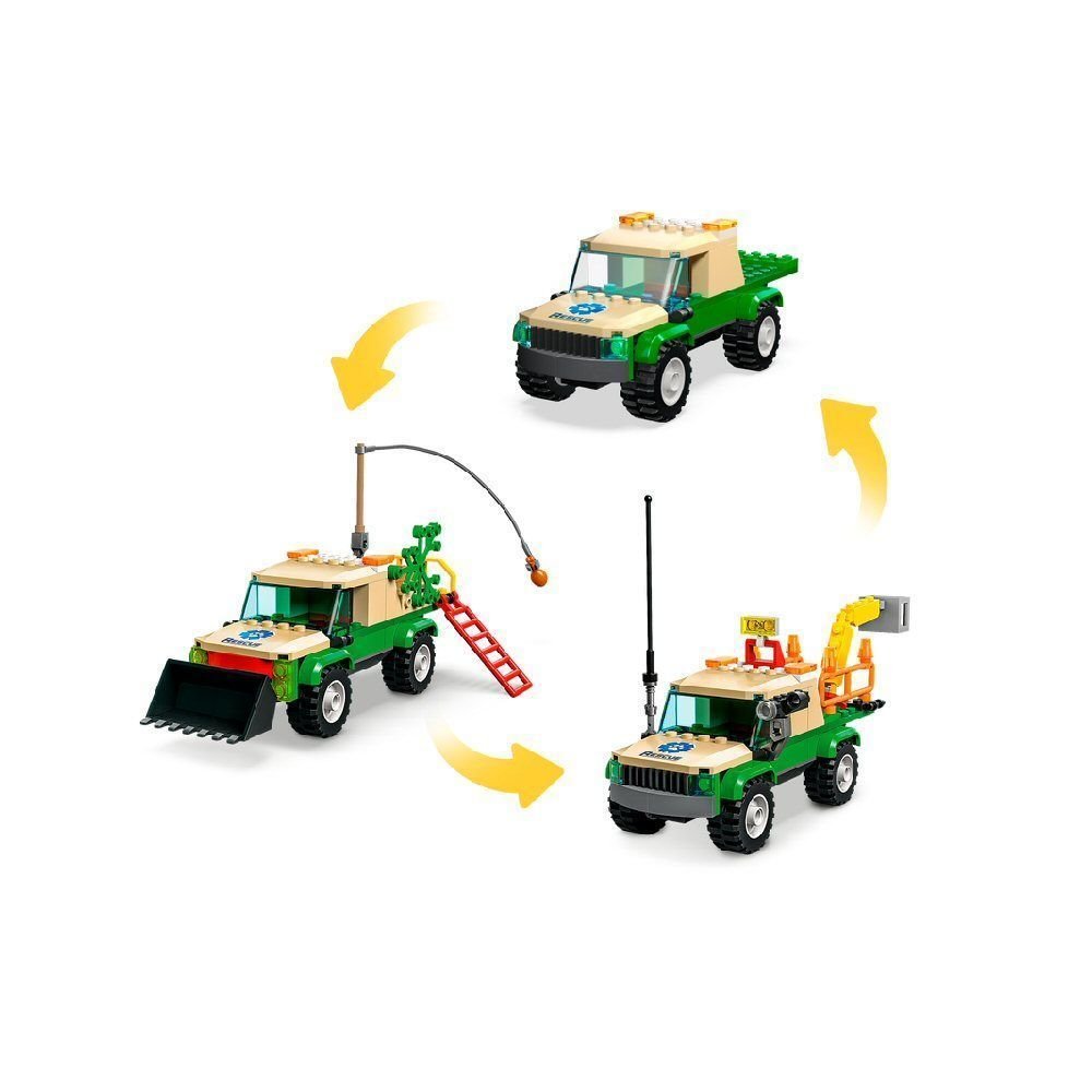 LEGO City Wild Animal Rescue Missions - Old Railway Line Garden Centre