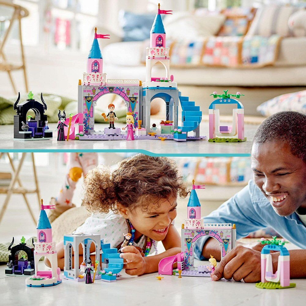 LEGO Disney Aurora's Castle - Old Railway Line Garden Centre