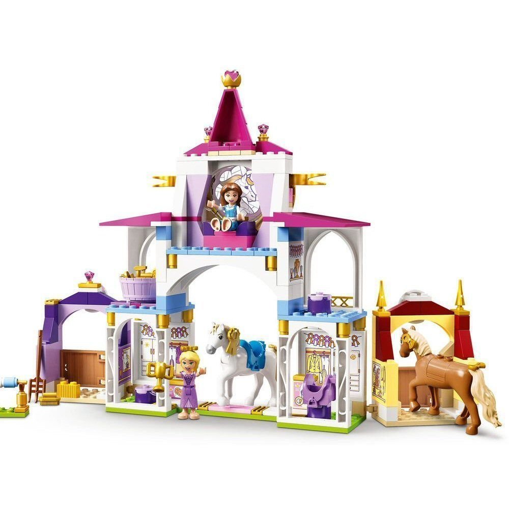 LEGO Disney Princess Belle & Rapunzel's Royal Stables - Old Railway Line Garden Centre