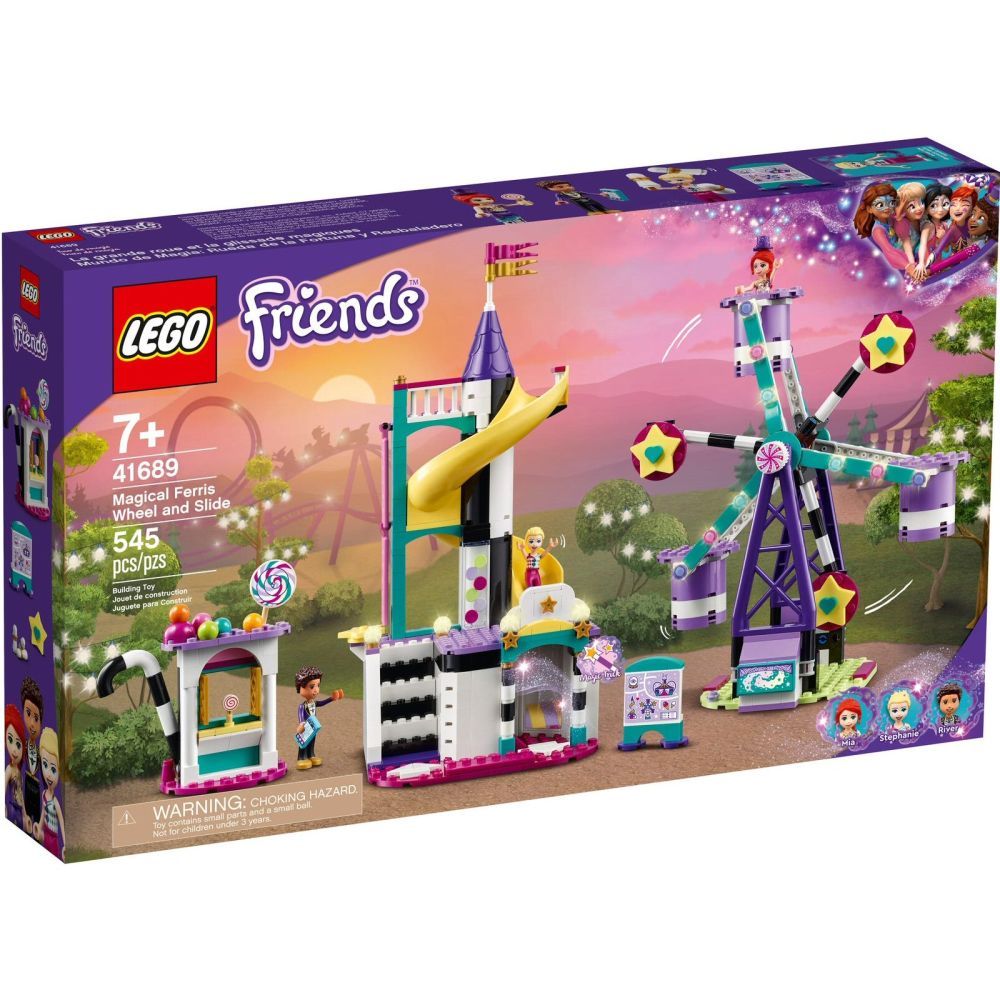 LEGO Friends Heartlake City Magical Ferris Wheel & Slide - Old Railway Line Garden Centre