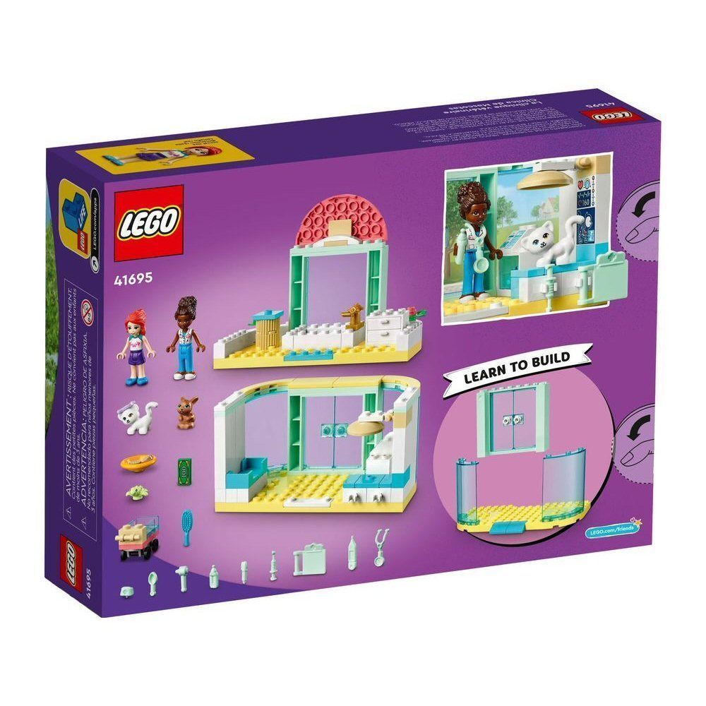 LEGO Friends Heartlake City Pet Clinic - Old Railway Line Garden Centre