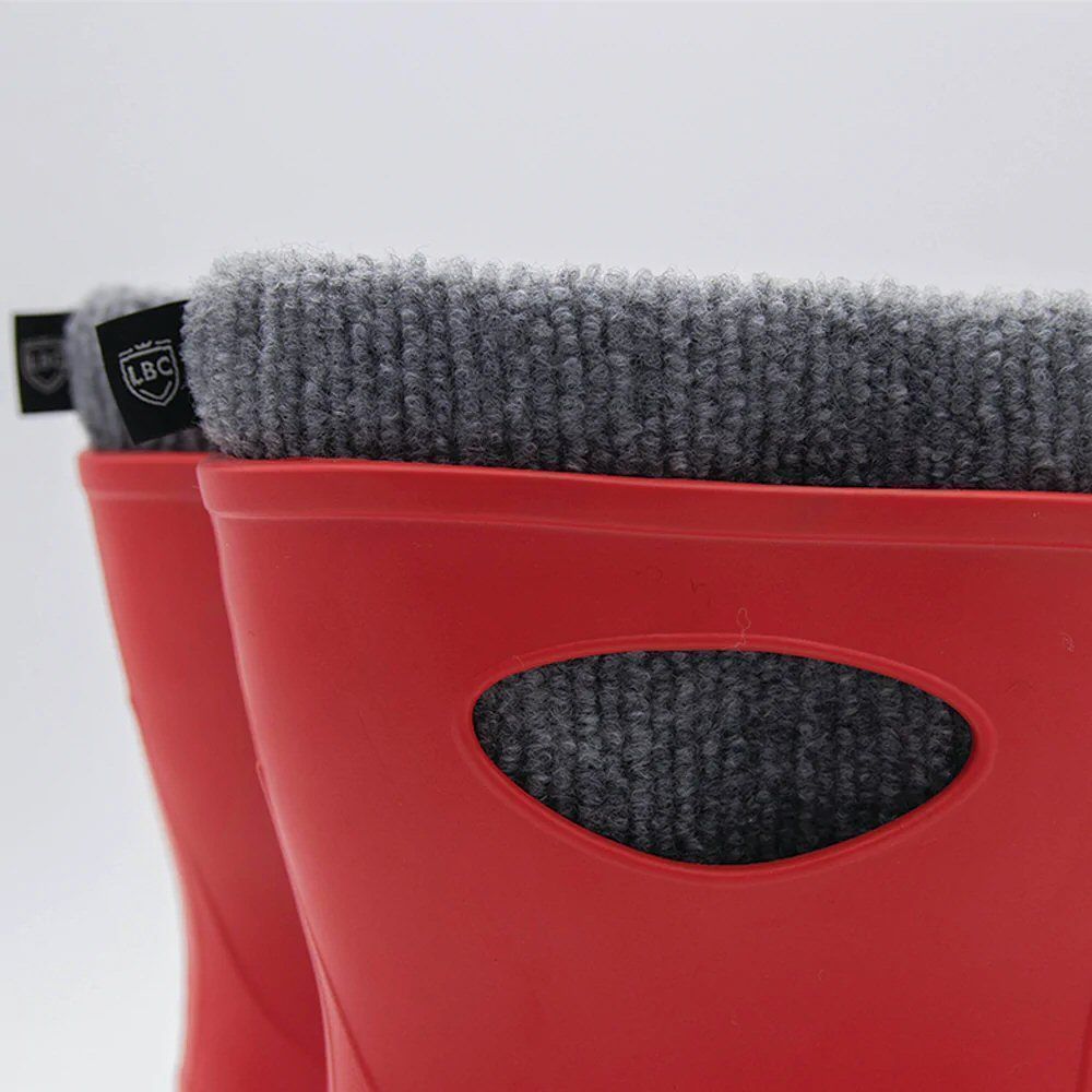 Leon Boots Ultralight Red Ladies Ankle Boots - Size 6.5 - Old Railway Line Garden Centre