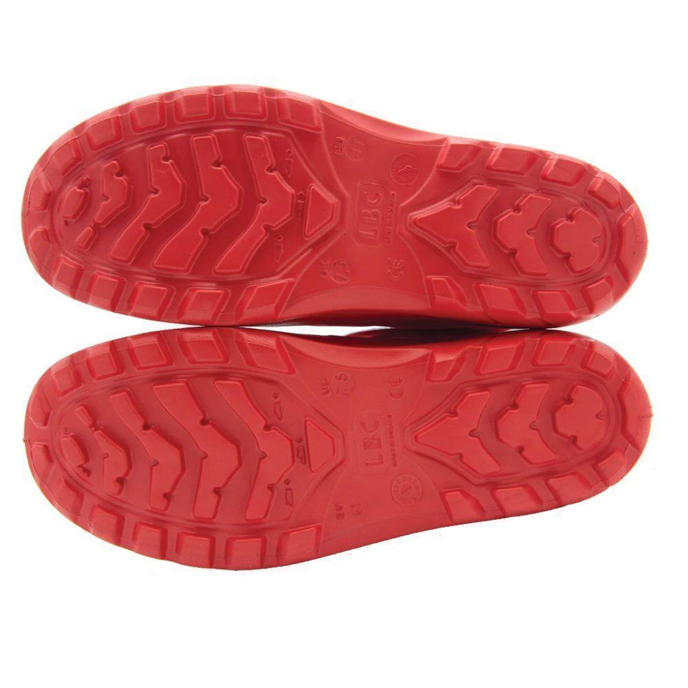 Leon Boots Ultralight Red Ladies Ankle Boots - Size 7 - Old Railway Line Garden Centre