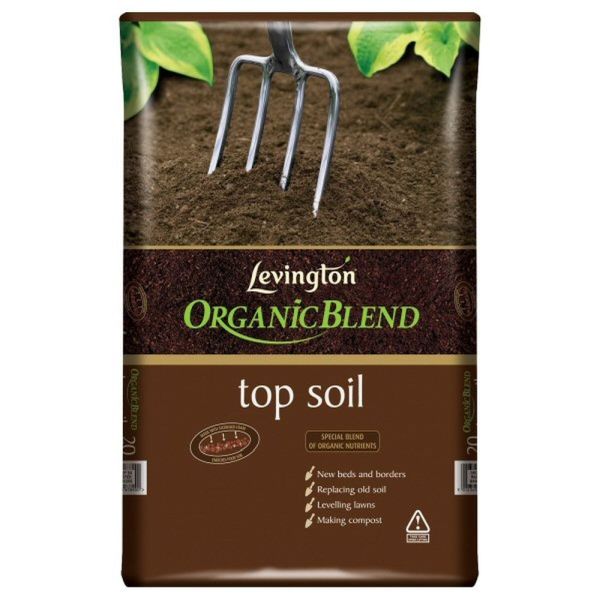 Levington 20L Organic Blend Top Soil - Old Railway Line Garden Centre