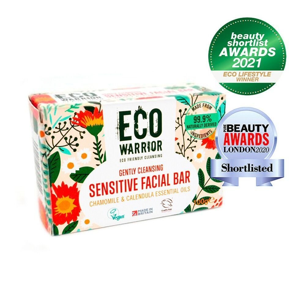 Little Soap Company 100g Chamomile Calendula Sensitive Facial Bar - Old Railway Line Garden Centre