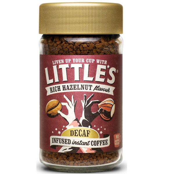 Little's 50g Decaf Rich Hazelnut Instant Coffee - Old Railway Line Garden Centre