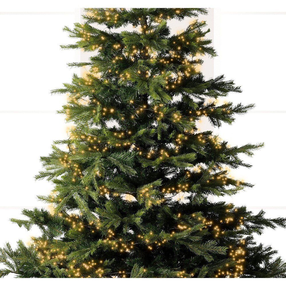 Lumineo 480 Classic Warm Micro LED Compact Wire Christmas Lights (6m)