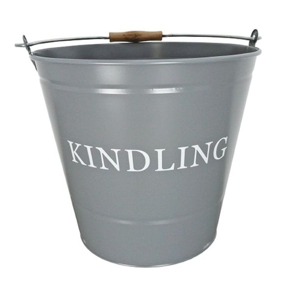 Manor 32cm Fireside Charcoal Kindling Bucket - Old Railway Line Garden Centre