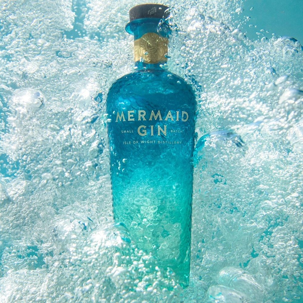 Mermaid 70cl Dry Gin - Old Railway Line Garden Centre