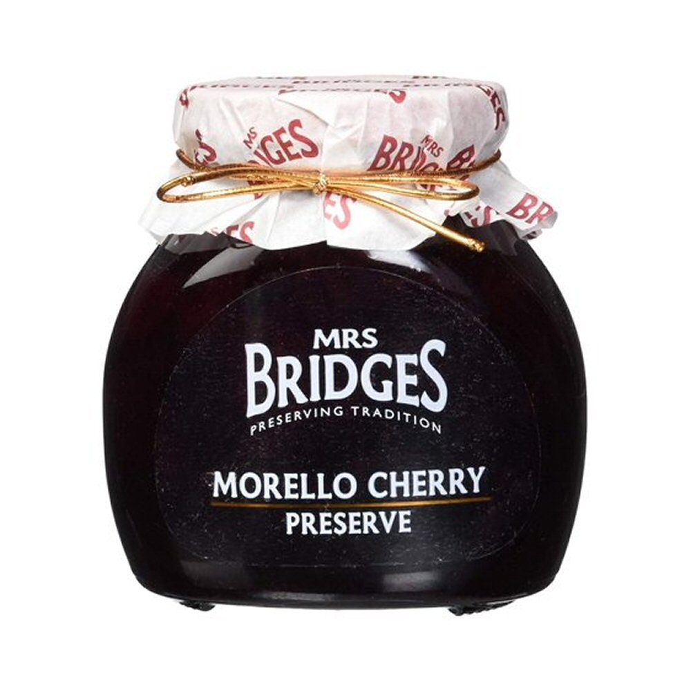 Mrs Bridges 340g Morello Cherry Preserve - Old Railway Line Garden Centre