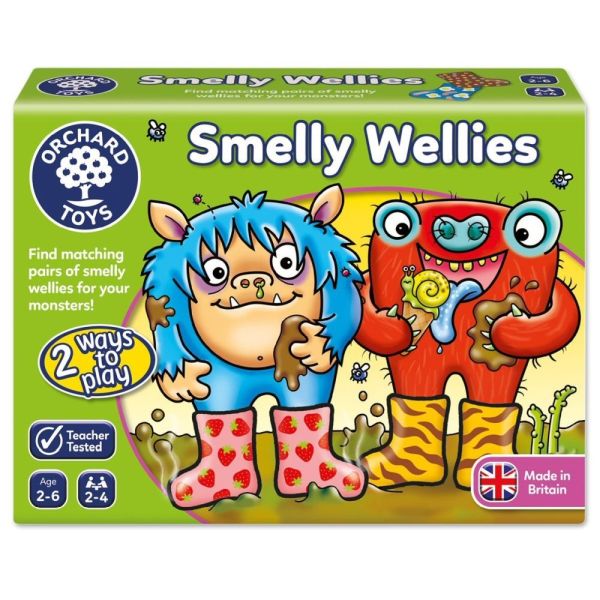 Orchard Toys Smelly Wellies Game - Old Railway Line Garden Centre