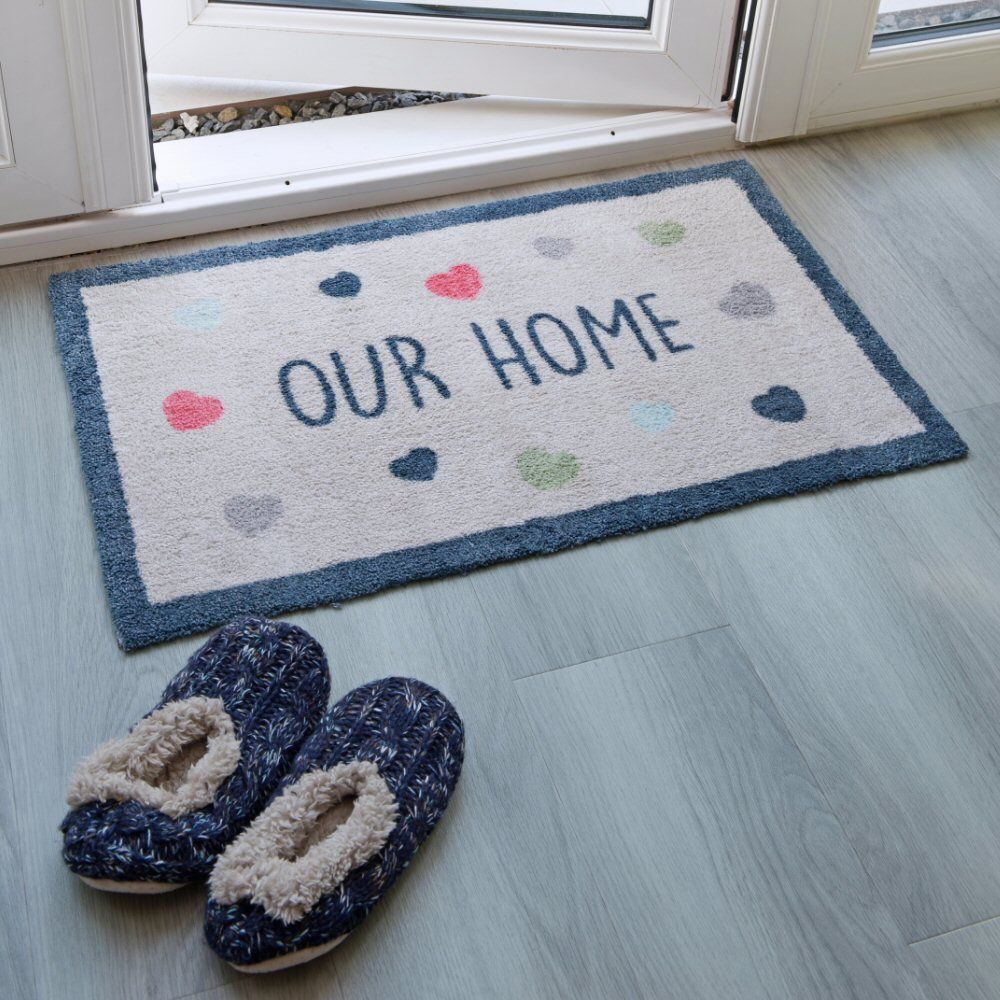 Outside In 75cm Our Home Ritzy Rug Doormat - Old Railway Line Garden Centre