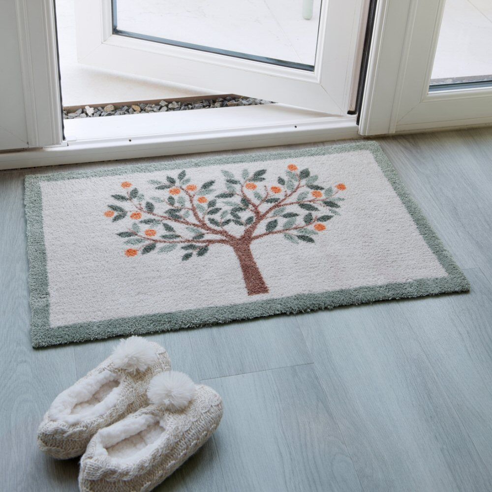 Outside In 75cm Tree Life Ritzy Rug Doormat - Old Railway Line Garden Centre